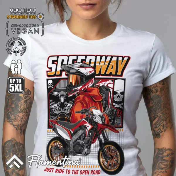 Speedway Motocross T-Shirt - Image 6