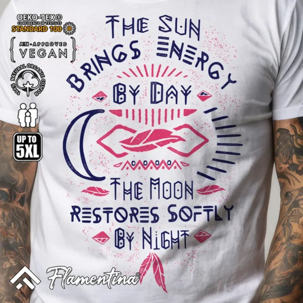 Sun Brings Moon Restores T-Shirt - Image 5