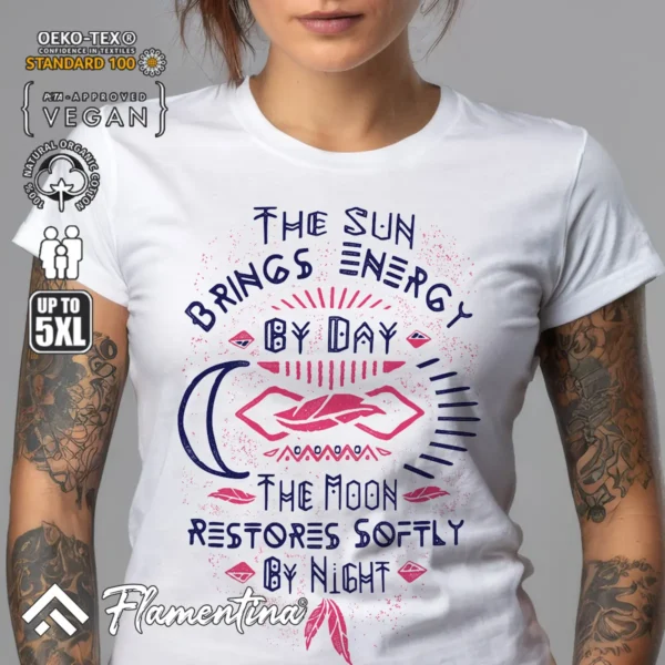 Sun Brings Moon Restores T-Shirt - Image 6