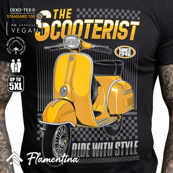 Scooterist T-Shirt - Image 2