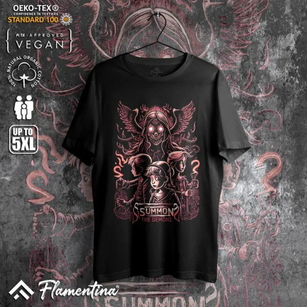 Summon The Demons T-Shirt - Image 5