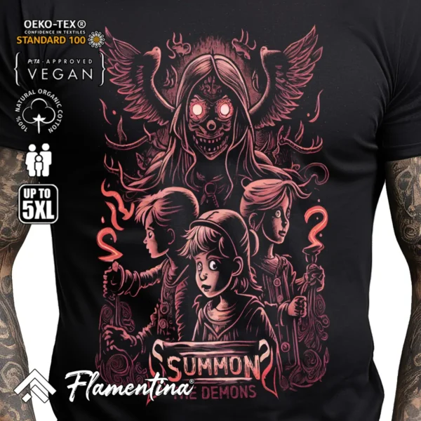 Summon The Demons T-Shirt - Image 2