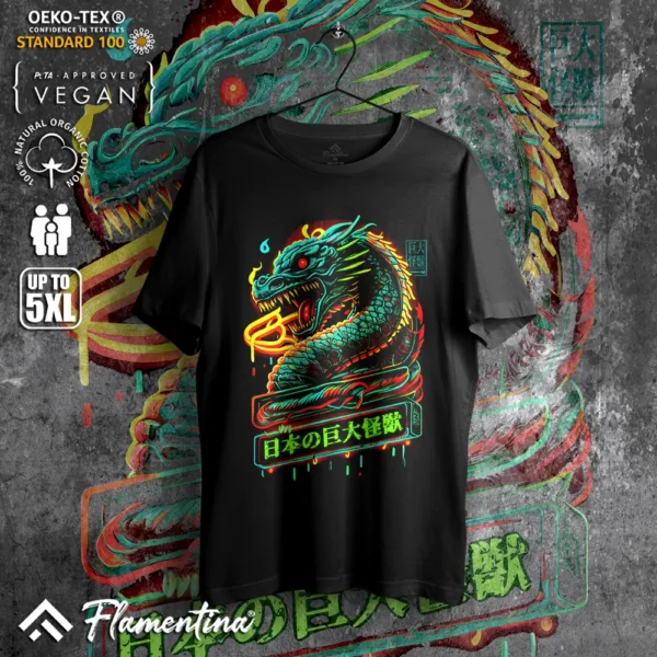 Asian Dragon T-Shirt - Image 5