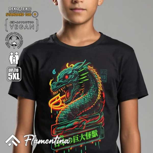 Asian Dragon T-Shirt - Image 4