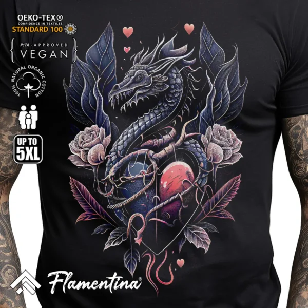 Dragon Heart T-Shirt - Image 2