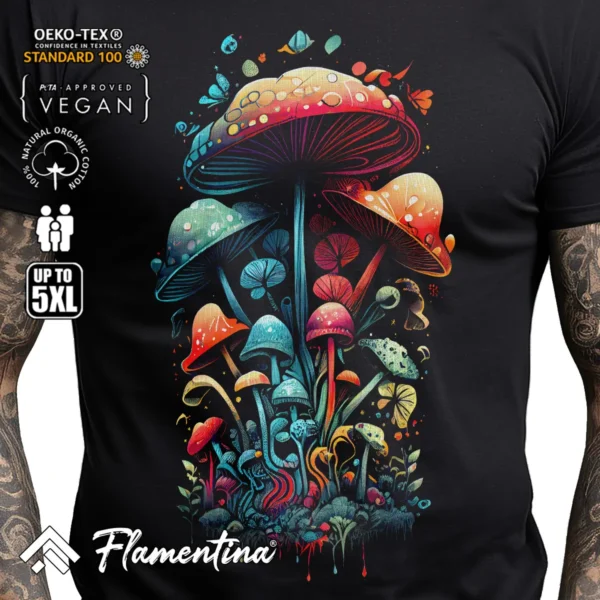 Magic Mushrooms T-Shirt - Image 2