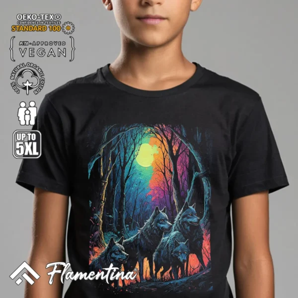 Night Wolves T-Shirt - Image 4