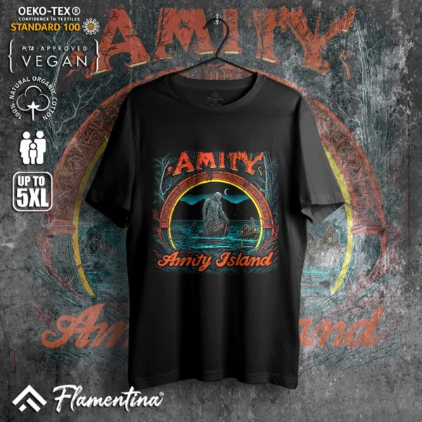 Amity Island T-Shirt - Image 5