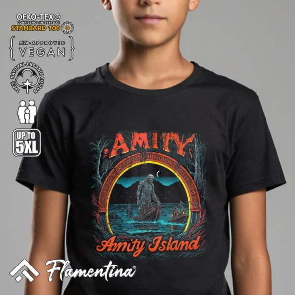 Amity Island T-Shirt - Image 4