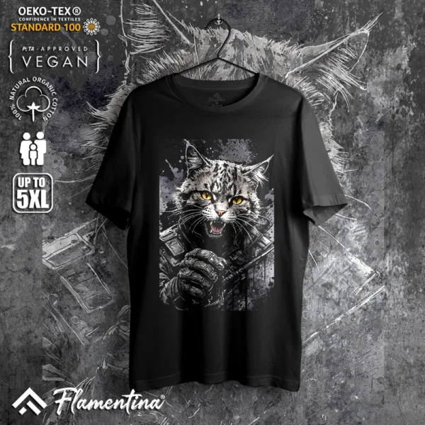 Cat Rocker T-Shirt - Image 5