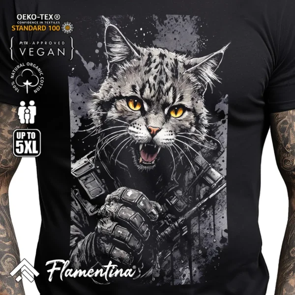 Cat Rocker T-Shirt - Image 2