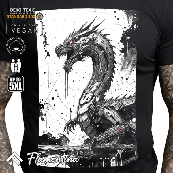 Eastern Dragon T-Shirt - Image 2