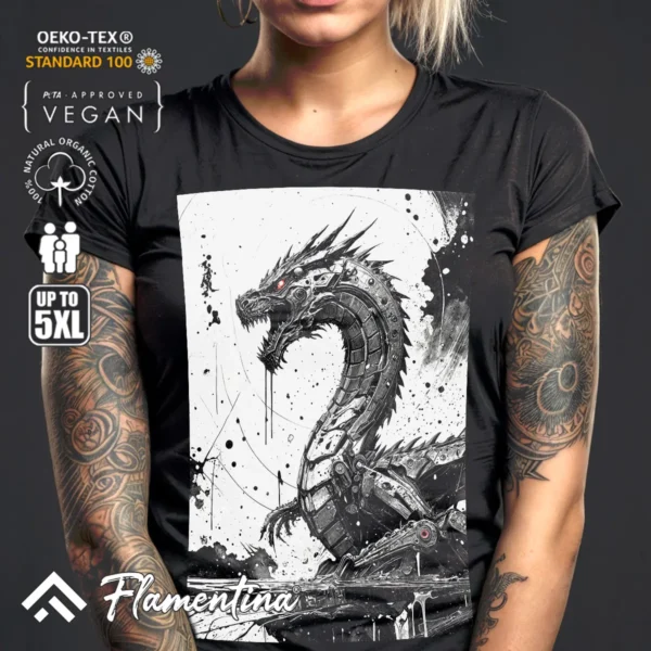 Eastern Dragon T-Shirt - Image 3