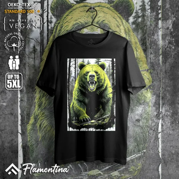 Angry Bear T-Shirt - Image 5