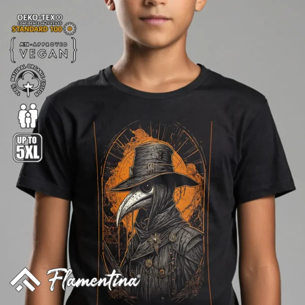 Plague Doctor T-Shirt - Image 4