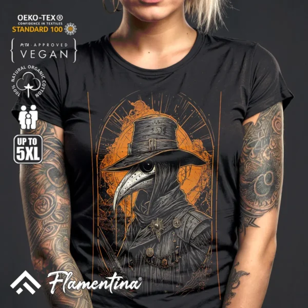 Plague Doctor T-Shirt - Image 3