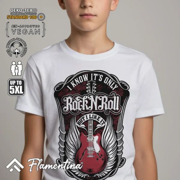 Only Rock'N'Roll T-Shirt - Image 7