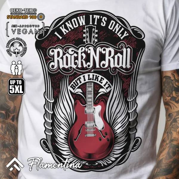 Only Rock'N'Roll T-Shirt - Image 5