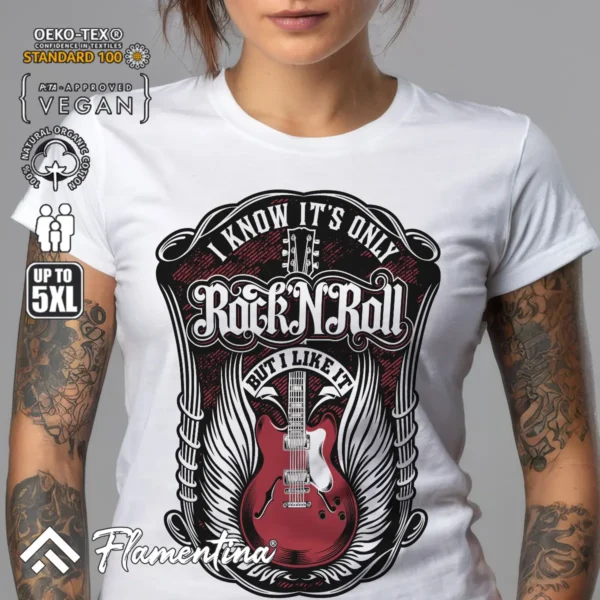 Only Rock'N'Roll T-Shirt - Image 6