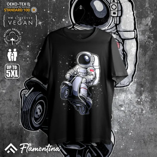 Astronaut Scooter T-Shirt - Image 8