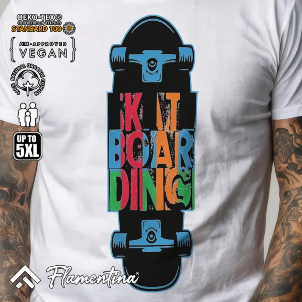 Skateboarding T-Shirt - Image 5