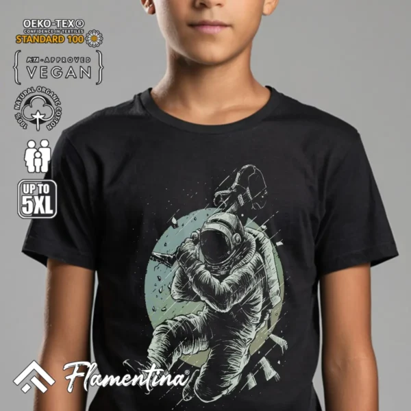 Astronaut Guitar T-Shirt - Image 4