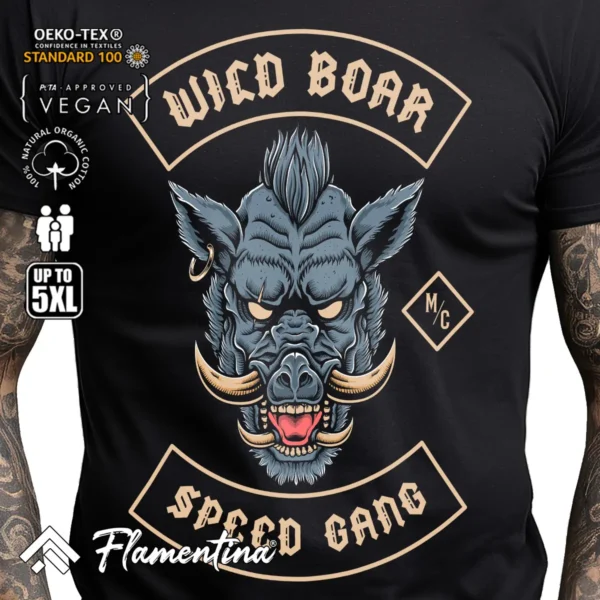 Wild Boar T-Shirt - Image 2