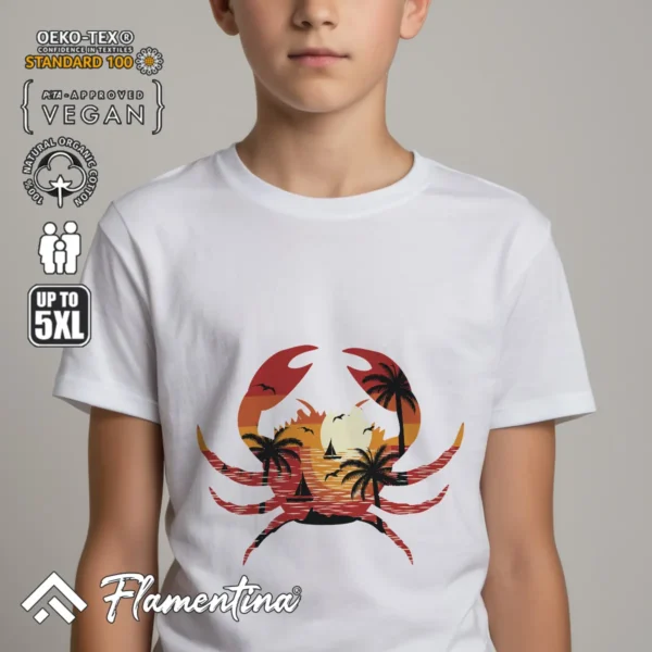 Crab Beach T-Shirt - Image 7