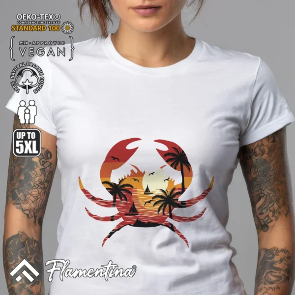 Crab Beach T-Shirt - Image 6