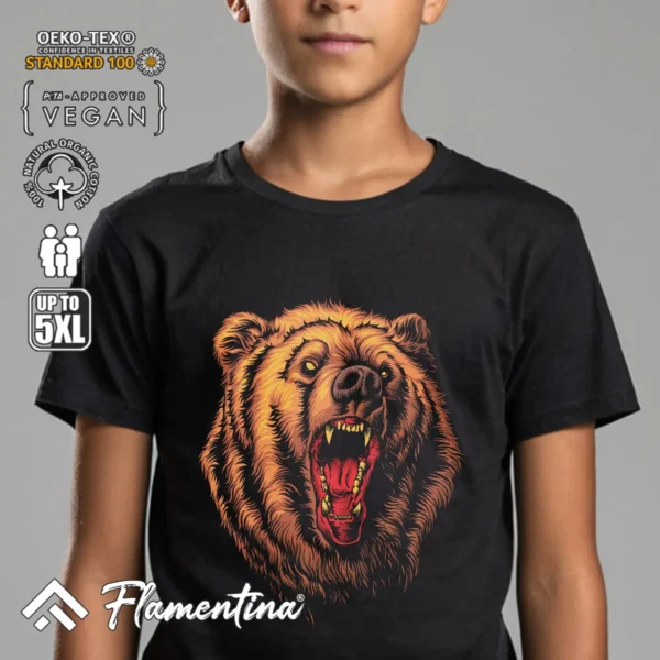 Angry Bear T-Shirt - Image 4