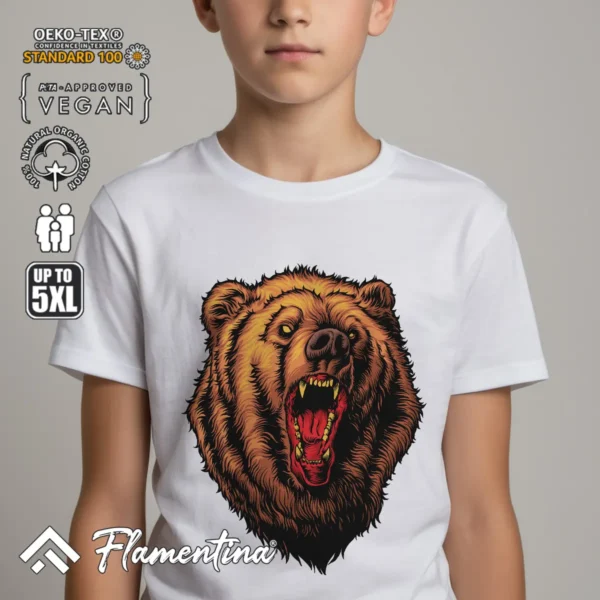 Angry Bear T-Shirt - Image 7