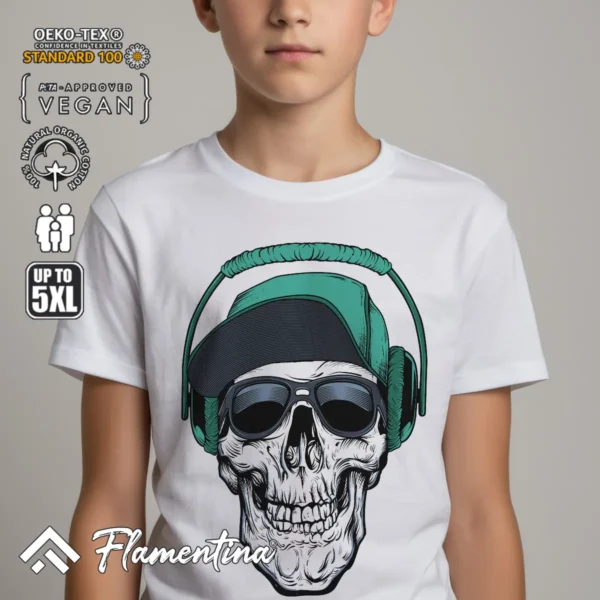 Skull Hype T-Shirt - Image 7