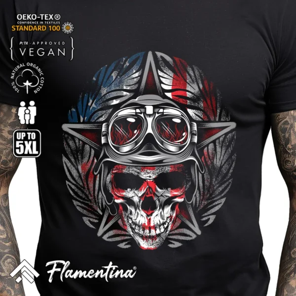 Air Force Skull T-Shirt - Image 2