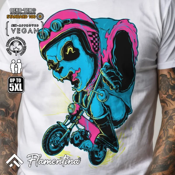 Panda Rider T-Shirt - Image 5