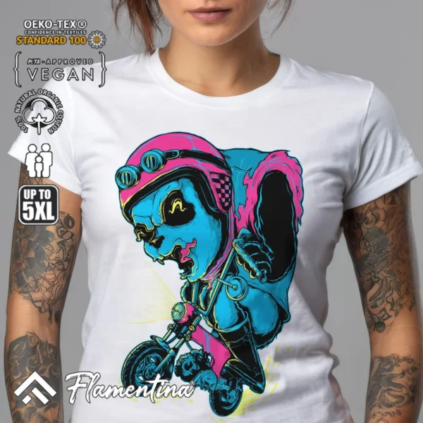 Panda Rider T-Shirt - Image 6