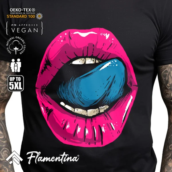 Sexy Lips T-Shirt - Image 2