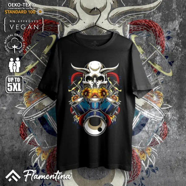 Drums From Hell T-Shirt - Image 8