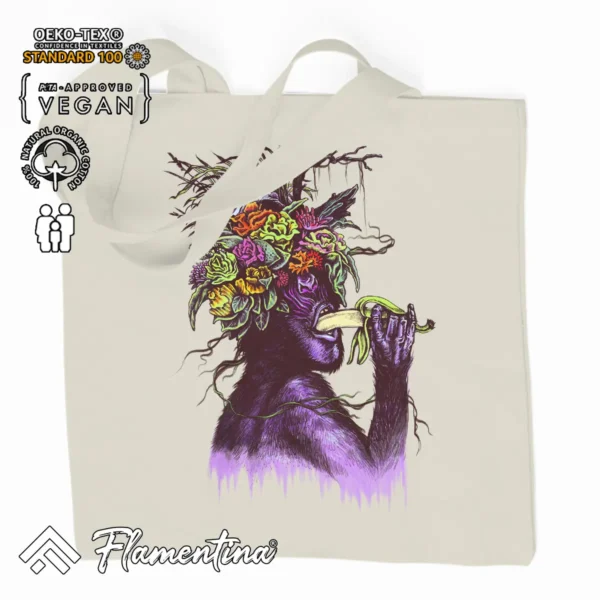 Ape Banana Organic Tote Bag - Image 2