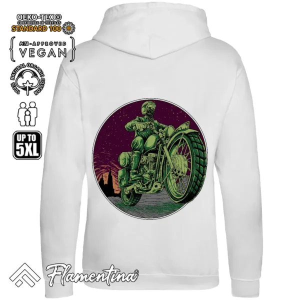 Cafe Racer Sweatshirt Hoodie - Image 7