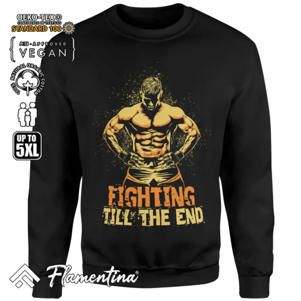 Fighter Sweatshirt Hoodie - Image 4