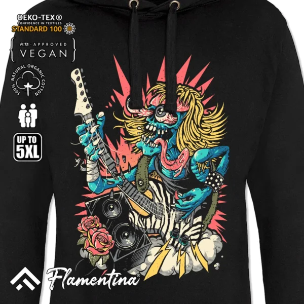 Guitar Shredder Sweatshirt Hoodie - Image 2