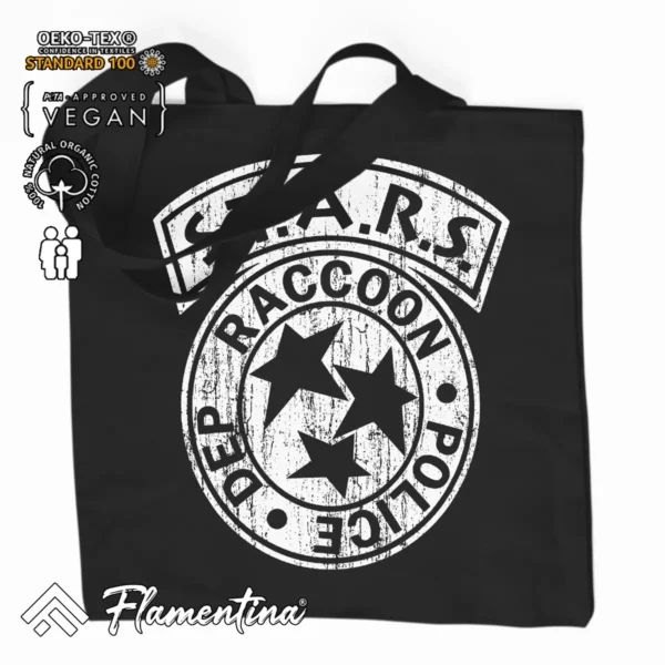 Racoon Organic Tote Bag