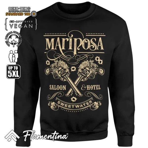 Mariposa Saloon Sweatshirt Hoodie - Image 4