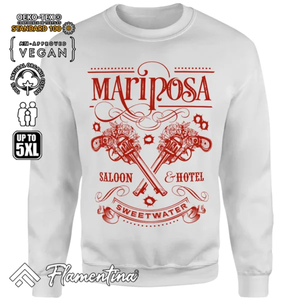 Mariposa Saloon Sweatshirt Hoodie - Image 8