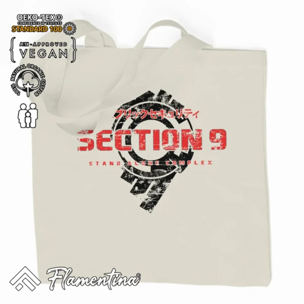 Section 9 Organic Tote Bag - Image 2