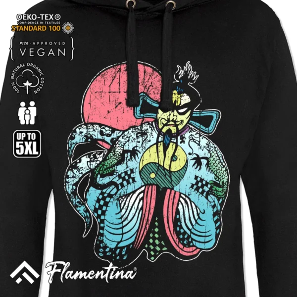 Fu Manchu Sweatshirt Hoodie - Image 2