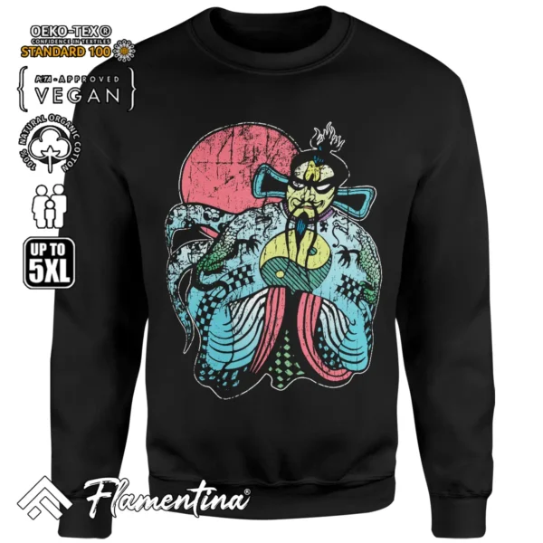 Fu Manchu Sweatshirt Hoodie - Image 4