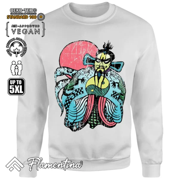 Fu Manchu Sweatshirt Hoodie - Image 8