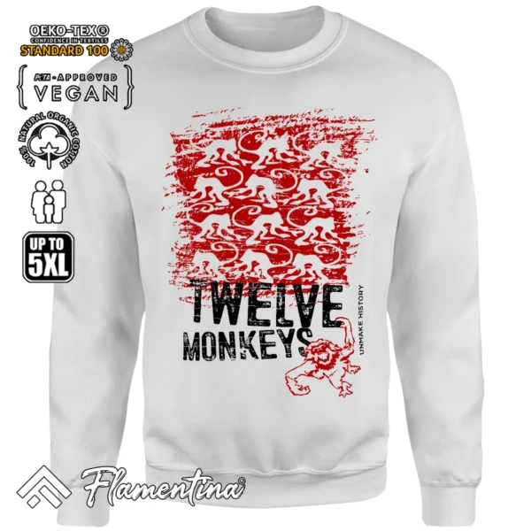Twelve Monkeys Sweatshirt Hoodie - Image 8