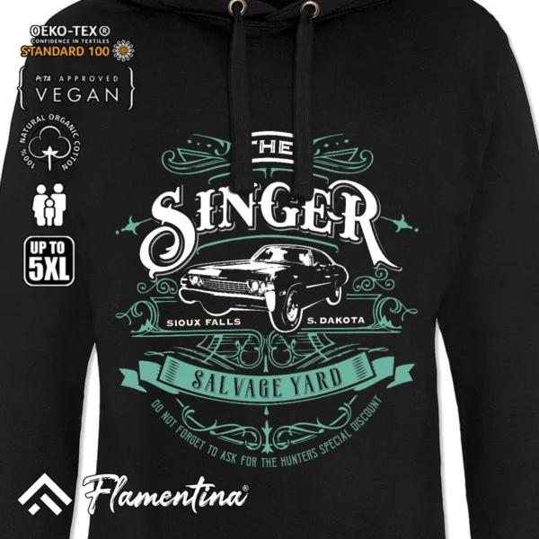 Singer Salvage Yard Sweatshirt Hoodie - Image 2